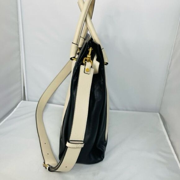 Marc by Marc Jacobs leather know when to fold em Nicky bag Two Toned color-block - Picture 4 of 8